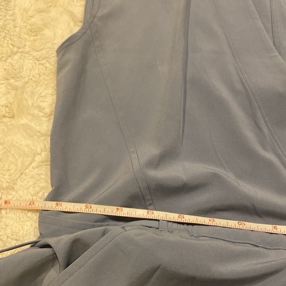 Athleta Marlow romper with packets in baby blue color size XS - Picture 12 of 15